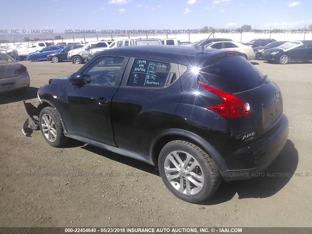 JN8AF5MV0CT105862 - 2012 NISSAN JUKE S/SV/SL BLACK photo 3