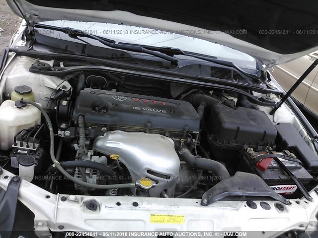 4T1CE38P76U621928 - 2006 TOYOTA CAMRY SOLARA SE/SLE WHITE photo 10