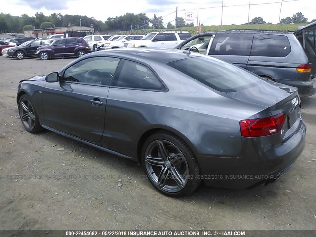 WAUMFAFR0DA068324 - 2013 AUDI A5 PREMIUM GRAY photo 3