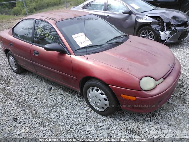 1B3ES47Y3VD304475 - 1997 DODGE NEON HIGHLINE/SPORT RED photo 1