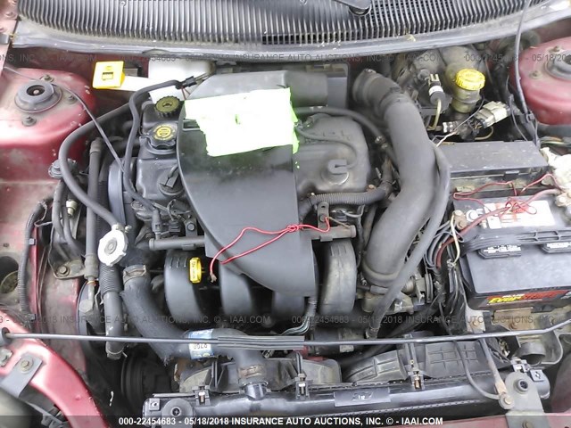 1B3ES47Y3VD304475 - 1997 DODGE NEON HIGHLINE/SPORT RED photo 10