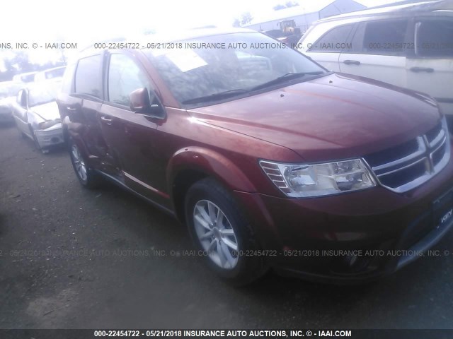 3C4PDCBB6DT561783 - 2013 DODGE JOURNEY SXT ORANGE photo 1