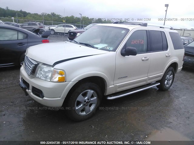 1FMDU75W45ZA26918 - 2005 FORD EXPLORER LIMITED 白色 照片 2