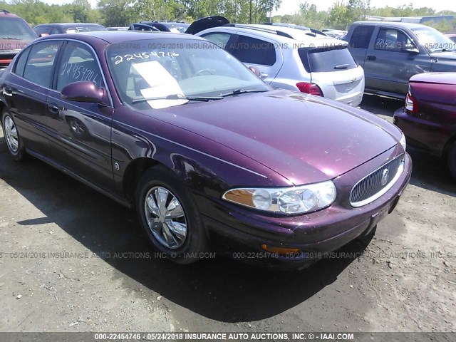 1G4HP52K934202189 - 2003 BUICK LESABRE CUSTOM BURGUNDY photo 1