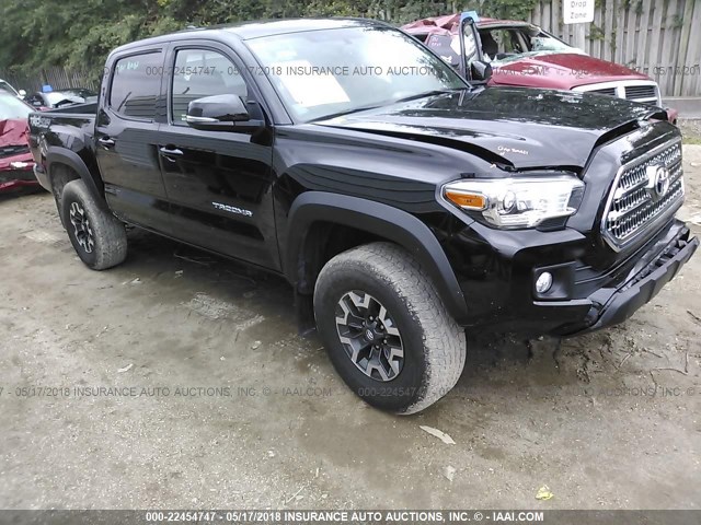 5TFCZ5AN5HX095314 - 2017 TOYOTA TACOMA DBL CAB/SR/TRDSPT/OR/PRO შავი ფოტო 1