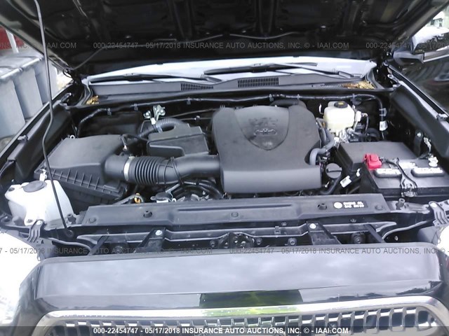 5TFCZ5AN5HX095314 - 2017 TOYOTA TACOMA DBL CAB/SR/TRDSPT/OR/PRO შავი ფოტო 10