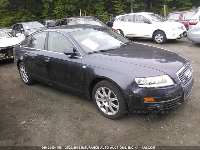 WAUDT74F95N044313 - 2005 AUDI A6 3.2 QUATTRO GRAY photo 1