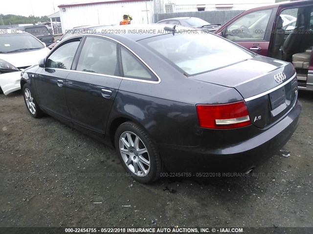 WAUDT74F95N044313 - 2005 AUDI A6 3.2 QUATTRO GRAY photo 3