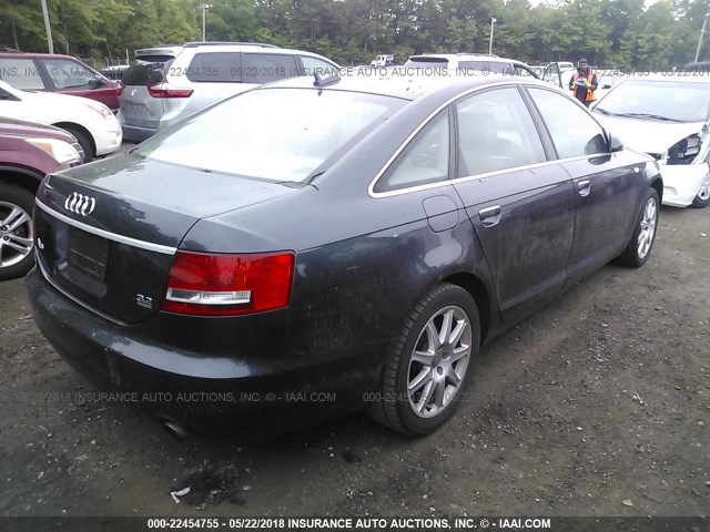 WAUDT74F95N044313 - 2005 AUDI A6 3.2 QUATTRO GRAY photo 4