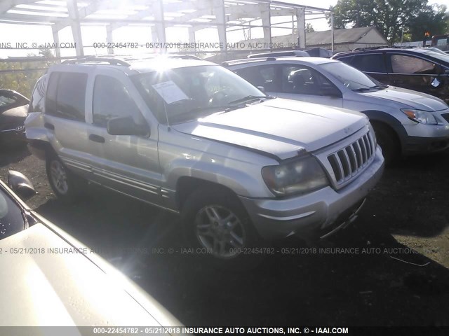 1J4GW48S44C337456 - 2004 JEEP GRAND CHEROKEE LAREDO/COLUMBIA/FREEDOM SILVER photo 1