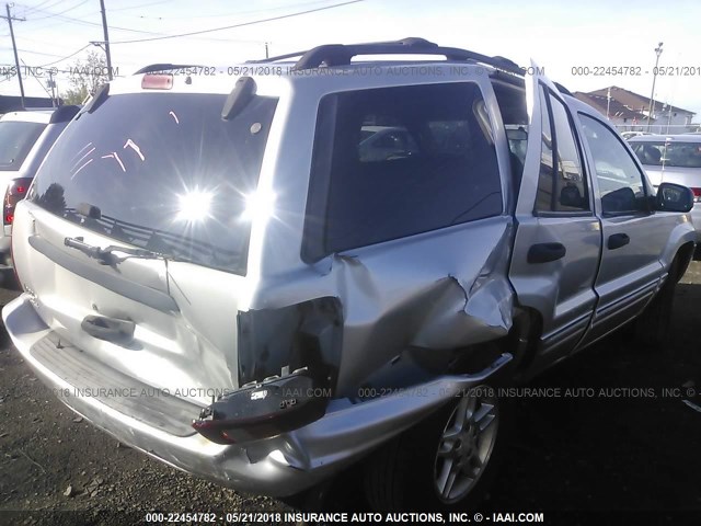 1J4GW48S44C337456 - 2004 JEEP GRAND CHEROKEE LAREDO/COLUMBIA/FREEDOM 银色 照片 6