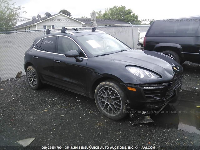 WP1AB2A50GLB43221 - 2016 PORSCHE MACAN S BLACK photo 1