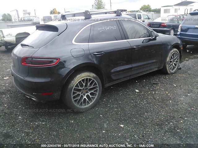 WP1AB2A50GLB43221 - 2016 PORSCHE MACAN S BLACK photo 4