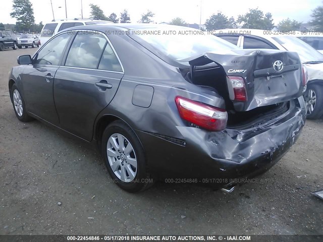 JTNBK46K173028137 - 2007 TOYOTA CAMRY NEW GENERAT LE/XLE/SE GRAY photo 3