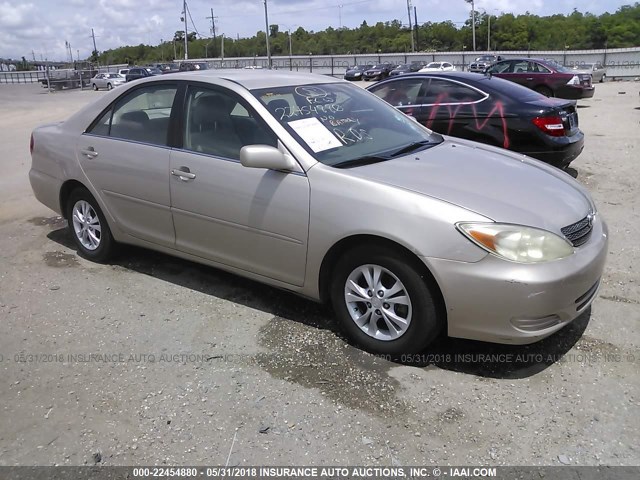 4T1BF32K44U585120 - 2004 TOYOTA CAMRY LE/XLE/SE 金色 照片 1
