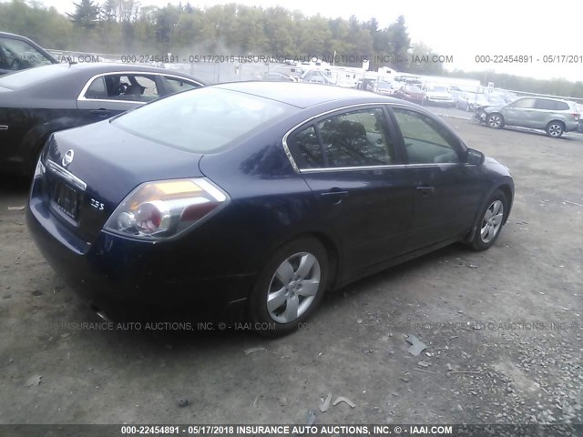 1N4AL21E68C259741 - 2008 NISSAN ALTIMA 2.5/2.5S BLUE photo 4