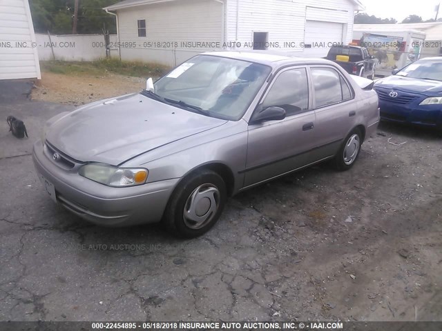 2T1BR12E5XC118431 - 1999 TOYOTA COROLLA VE/CE/LE GOLD photo 2