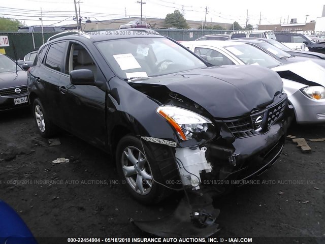 JN8AS58V18W136890 - 2008 NISSAN ROGUE S/SL BLACK photo 1