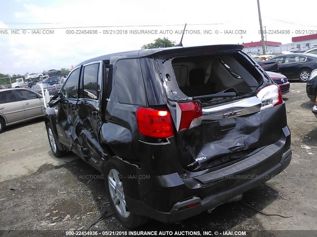 2GKALMEK0E6150884 - 2014 GMC TERRAIN SLE GRAY photo 3