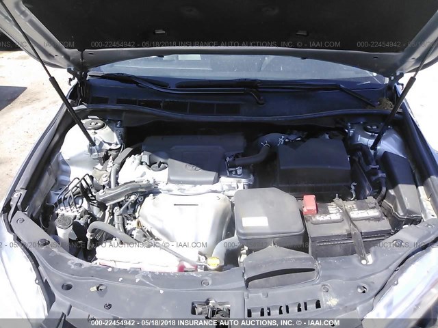 4T4BF1FK9FR516348 - 2015 TOYOTA CAMRY LE/XLE/SE/XSE SILVER photo 10