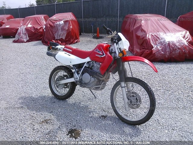 JH2RD0602HK500705 - 2017 HONDA XR650 L RED photo 1