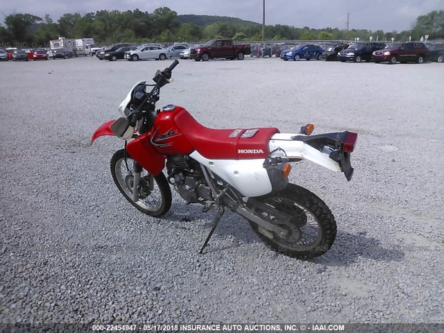 JH2RD0602HK500705 - 2017 HONDA XR650 L RED photo 3