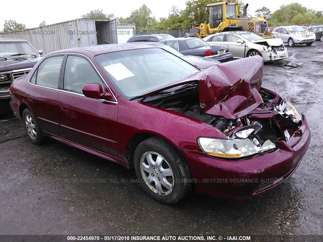 1HGCG66812A114273 - 2002 HONDA ACCORD EX/SE RED photo 1