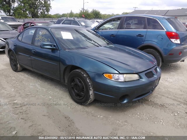 1G2WK52J22F164975 - 2002 PONTIAC GRAND PRIX SE 绿色 照片 1