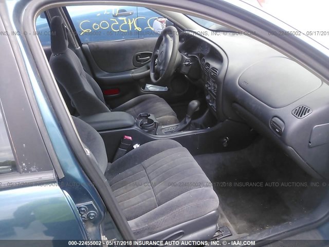 1G2WK52J22F164975 - 2002 PONTIAC GRAND PRIX SE 绿色 照片 5