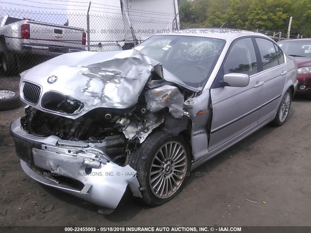 WBAEW53473PG22221 - 2003 BMW 330 XI SILVER photo 2