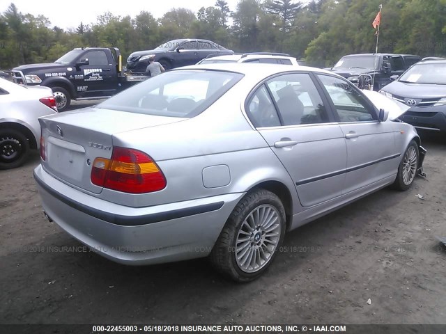 WBAEW53473PG22221 - 2003 BMW 330 XI SILVER photo 4