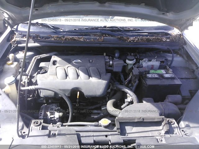 3N1AB61E98L666920 - 2008 NISSAN SENTRA 2.0/2.0S/2.0SL SILVER photo 10