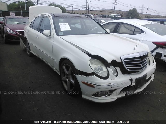 WDBUF87X68B240167 - 2008 MERCEDES-BENZ E 350 4MATIC WHITE photo 1