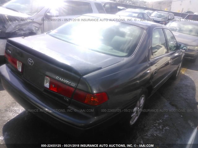 4T1BF28K4YU943601 - 2000 TOYOTA CAMRY LE/XLE GRAY photo 4