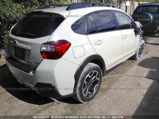 JF2GPABC0HH280914 - 2017 SUBARU CROSSTREK PREMIUM ნაცრისფერი ფოტო 4