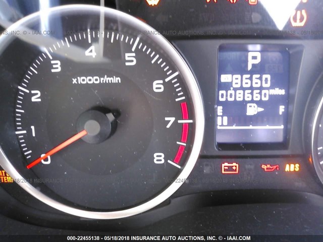 JF2GPABC0HH280914 - 2017 SUBARU CROSSTREK PREMIUM ნაცრისფერი ფოტო 7