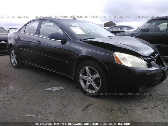 1G2ZG57N584142113 - 2008 PONTIAC G6 SE BLACK photo 1