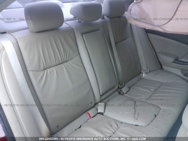 2HGFB2F99CH537425 - 2012 HONDA CIVIC EXL MAROON photo 8