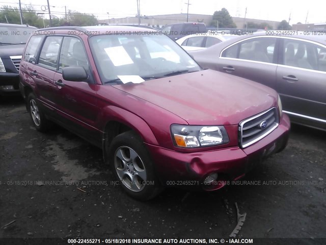 JF1SG65673H703224 - 2003 SUBARU FORESTER 2.5XS წითელი ფოტო 1