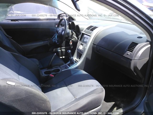 JTKDE167X70147717 - 2007 TOYOTA SCION TC 灰色 照片 5