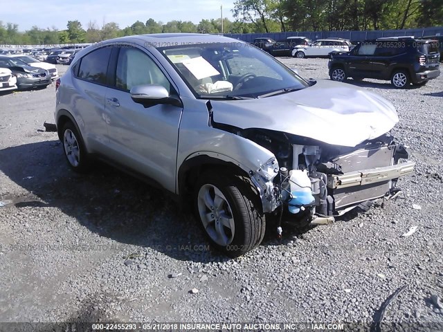 3CZRU6H55GM768735 - 2016 HONDA HR-V EX SILVER photo 1