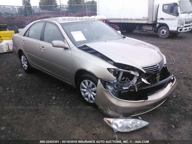 4T1BE32K25U409283 - 2005 TOYOTA CAMRY LE/XLE/SE ოქროსფერი ფოტო 1