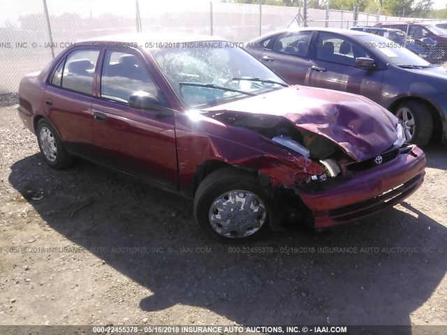 1NXBR12E1XZ192458 - 1999 TOYOTA COROLLA VE/CE/LE MAROON photo 1