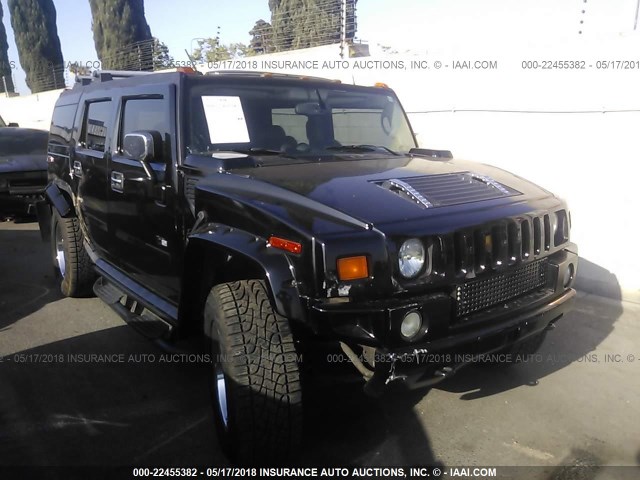 5GRGN23U13H149466 - 2003 HUMMER H2 BLACK photo 1