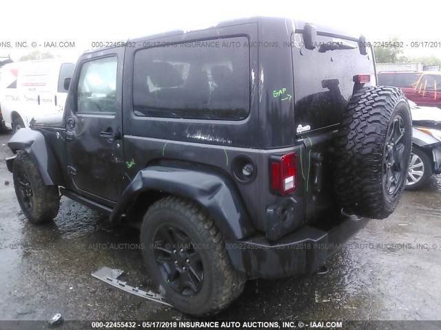 1C4GJWAG1GL278814 - 2016 JEEP WRANGLER SPORT 灰色 照片 3