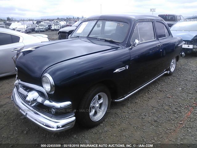 B1SP116527 - 1950 FORD DELUXE BLUE photo 2