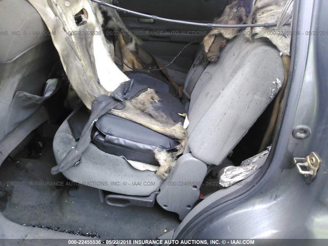 1D4HB48N34F205449 - 2004 DODGE DURANGO SLT GRAY photo 8