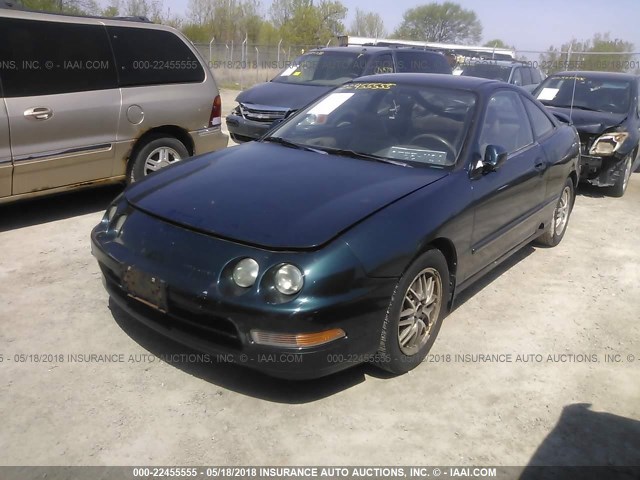 JH4DC4466VS007897 - 1997 ACURA INTEGRA GS/LS GREEN photo 2