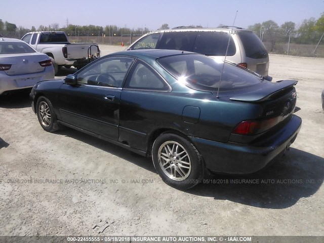 JH4DC4466VS007897 - 1997 ACURA INTEGRA GS/LS GREEN photo 3