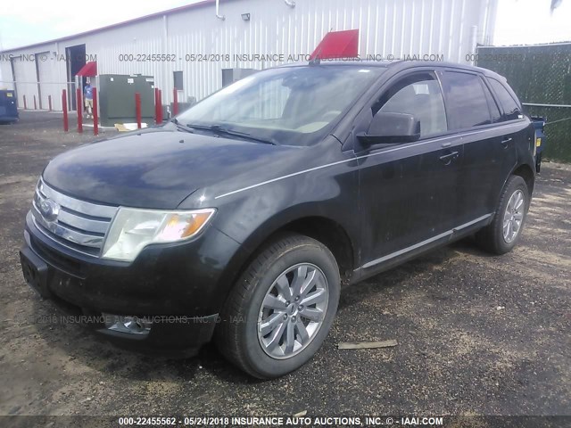 2FMDK39C17BB55736 - 2007 FORD EDGE SEL PLUS GRAY photo 2